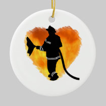 Firemen Love Flames ornaments