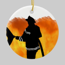 Firemen Love Flames ornaments