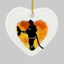 Firemen Love Flames ornaments