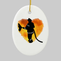 Firemen Love Flames ornaments