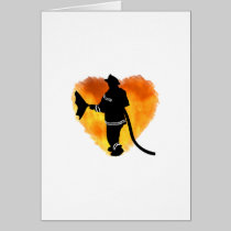 Firemen Love Flames cards