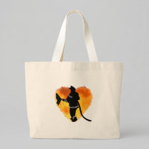 Firemen Love Flames bags