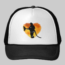 Firemen Love Flames hats