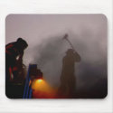 Firemen Painting Mousepad