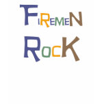 Firemen rock T-shirt
