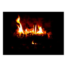 Fireplace Business Card