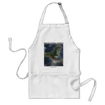 Fires In Central America (Picture Earth Satellite) Aprons