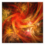 Firestorm Abstract Art Photo Print