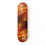 Firestorm Abstract Art Skateboard