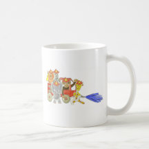 Firetruck Critters Coffee Mugs