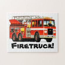 FireTruck Jigsaw Photo Puzzle