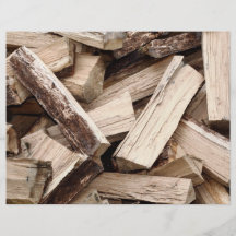 Firewood Flyer Design