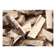 Firewood Personalized Invitations