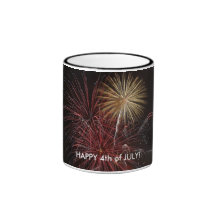 Firework1, HAPPY 4th of JULY! Mugs