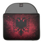 Firework; Albania Flag MacBook Pro Sleeves