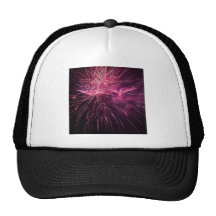 firework mesh hat