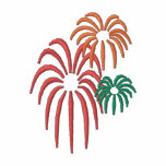 FIREWORKS 2 embroidered shirts