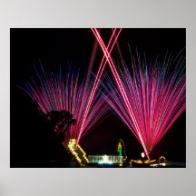 Fireworks at the Fairground Posters
