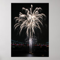 Fireworks Bridge Bash Poster