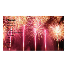 Fireworks Business Cards