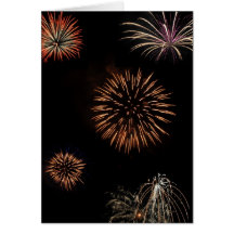 Fireworks Card