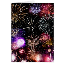 Fireworks Card