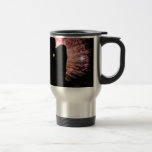 Fireworks Couple Kissing Silhouette Coffee Mug
