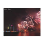 Fireworks display postcards