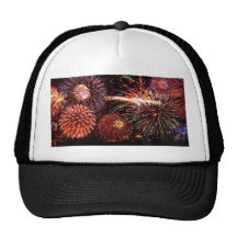 Fireworks Mesh Hat