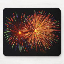 Fireworks Mousepad