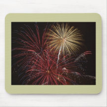 Fireworks Mousepad