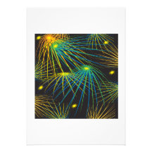 Fireworks Personalised Invitation