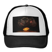 fireworks trucker hat