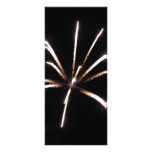 Fireworks Wedding Program Custom Rack Card