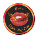 Firey Kiss Magnet