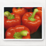 Firey Red peppers Mouse Pad