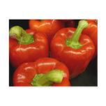 Firey Red peppers postcards
