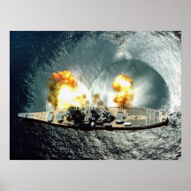 Firing Full Broadside Posters