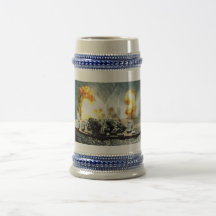Firing Full Broadside Steins and Mugs