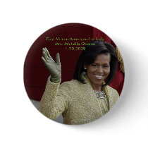 First African American First Lady - Customised
