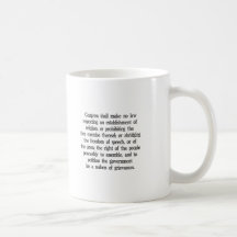 First Amendment Mug