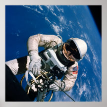 First American Spacewalk (Gemini 4) Posters