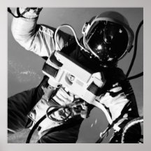 First American Spacewalk (Gemini 4) Poster