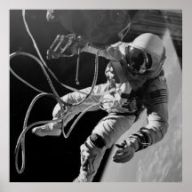 First American Spacewalk (Gemini 4) Posters