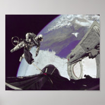 First American Spacewalk (Gemini 4) Posters
