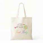 First Baby (Stork) Tote Bag