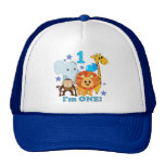 First Birthday Jungle Hats
