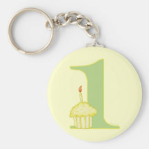First Birthday Keychains