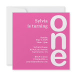 First Birthday Party Invitation