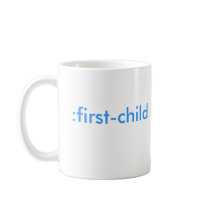 :first-child (It's a boy!) Coffee Mugs